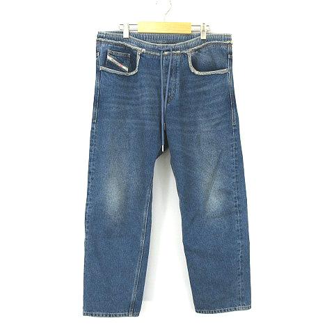 DIESEL ディーゼル ストレート デニム パンツ D-SERT A06375 W34 
