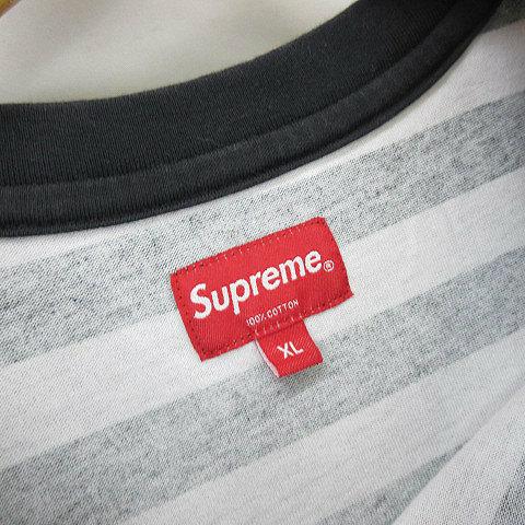 Supreme シュプリーム SUPREME リバース ストライプ Tシャツ Reverse 