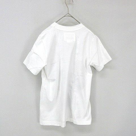 JUNYA WATANABE - ジュンヤワタナベ denim XE-T003 Tシャツ スカルフラワー 白 M vectorpremium_066-202410180353