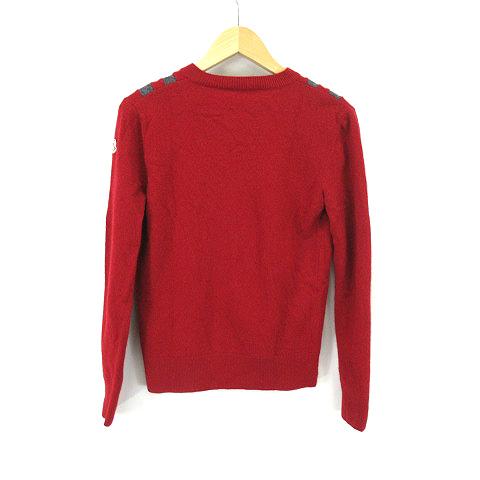 MONCLER モンクレール MAGLIONE TRICOT SCOLLO A V NECK SWEATER MONCLER モンクレール MAGLIONE TRICOT SCOLLO A V NECK SWEATER