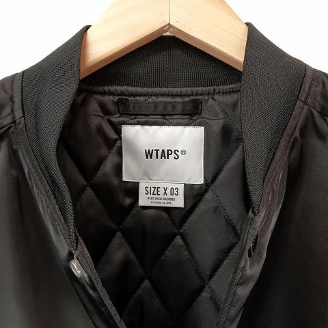 ダブルタップス WTAPS NYLON JACKET 03 黒 ブラック ☆AA☆ メンズ