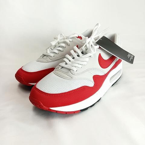97 Nike エアマックス1 86OG ホワイト/レッド　シューズ エア マックス 95 NIKE AIR MAX 1 '86 OG ナイキ 86 メンズ WHITE