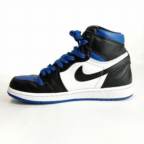 NIKE ナイキ Air Jordan 1 Retro High OG Royal Toe 555088-041 25.5cm  