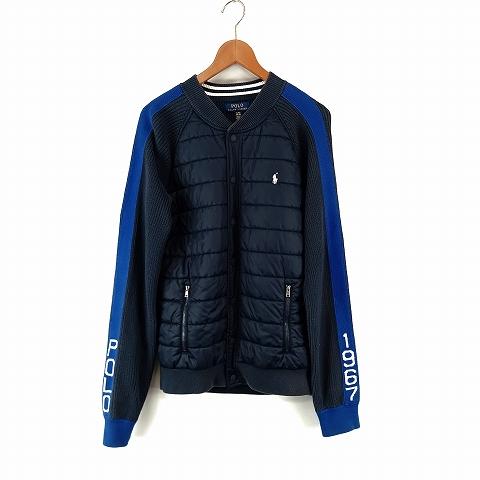 ポロ ラルフローレン POLO RALPH LAUREN ロゴ 刺? ニット 中綿 