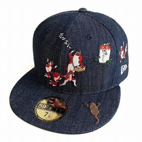 【新品・未使用品】ニューエラ59FIFTY 風神刺繍キャップ 7 1/8 New Era 59FIFTY キャップ 7 1/8 - メルカリ