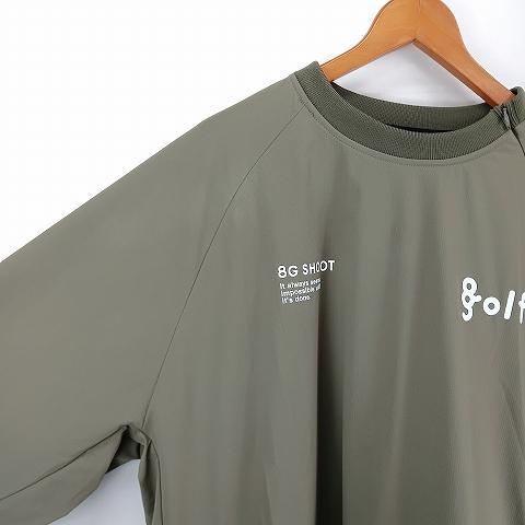 エイジシュート 8g shoot TECH CREW NECK ナイロン ジャケット