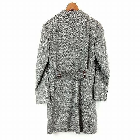 タキザワシゲル　チェスターコート　スポルベリーノ　ライトグレー　48 l 割引 タキザワシゲル チェスターコート タキザワシゲル チェスター