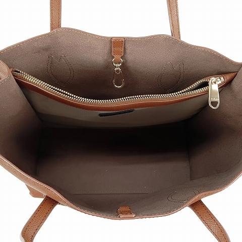 FURLA フルラ レザー トートバッグ 茶 ブラウン系 鞄 かばん
