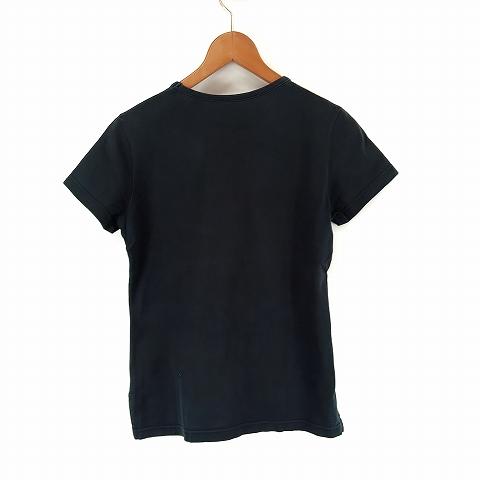 ヴィヴィアンウエストウッドレッドレーベル ロングTシャツ ロゴ刺繍 黒 Vivienne Westwood（Tシャツ(長袖/七分) ・ レッド/赤色系）のフリマ