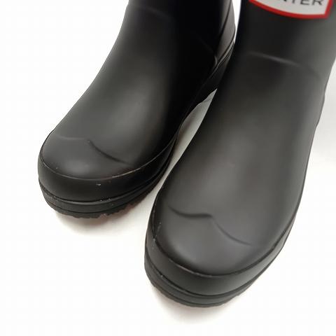 ハンター HUNTER レインブーツ WFS2020RMA US5 22cm 黒 ブラック
