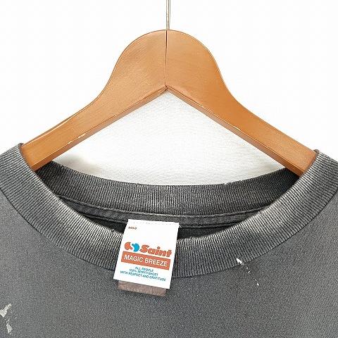 【中古】セントマイケル SAINTMICHAEL × STAR WARS SW SS TEE ANAKIN Tシャツ XXL 黒 ブラック系 ☆AA★ メンズ セントマイケル SAINTMICHAEL × STAR WARS SW SS TEE ANAKIN Tシャツ