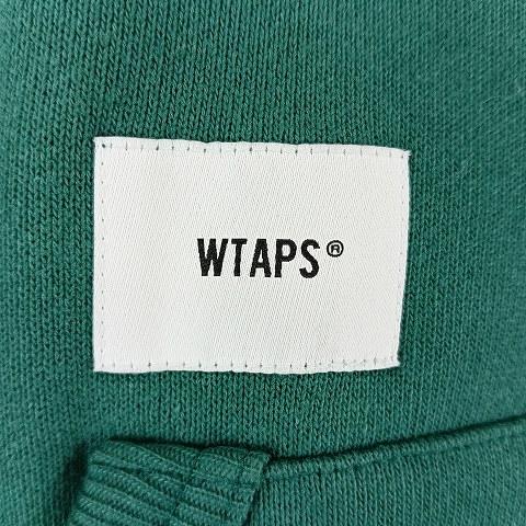 ダブルタップス WTAPS ACADEMY HOODY プルオーバー パーカー 02 緑