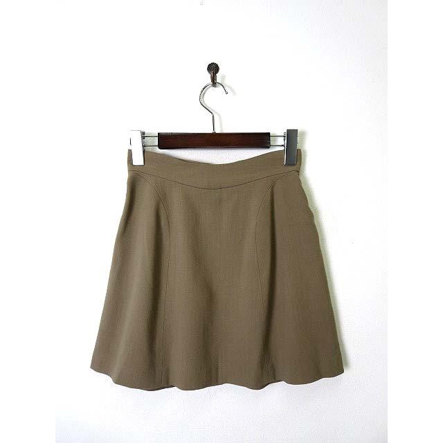 シビラ SYBILLA スカート フレア 63-90 モカ ブラウン レディース  