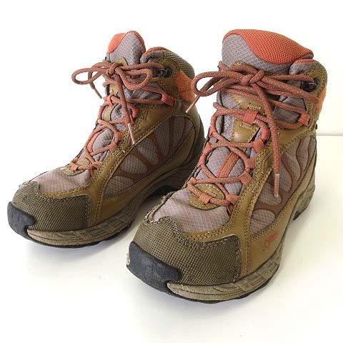 中古 モンベル Montbell シューズ トレッキングシューズ 登山靴 アウトドアシューズ 靴 23 0cm モカ ベージュ 薄橙色 くつ レディース ベクトル 古着 068 ブランド古着販売のベクトル 通販 Yahoo ショッピング
