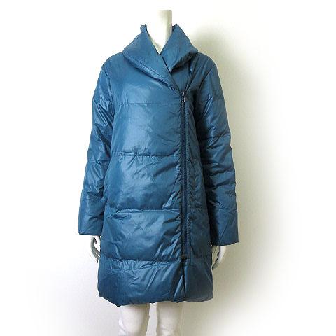 中古 マーキュリーデュオ Mercuryduo ダウン ダウンコート ショールカラー ジップアップ ナイロン 長袖 F 青緑 ブルーグリーン レディース ベクトル 古着 068 ブランド古着販売のベクトル 通販 Yahoo ショッピング