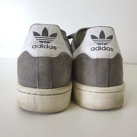 中古 アディダス Adidas Campus キャンパス スニーカー シューズ Bz0085 スエード 26 5cm グレー 白 ホワイト Us 8 5 くつ 靴 メンズ ベクトル 古着 068 ブランド古着販売のベクトル 通販 Yahoo ショッピング