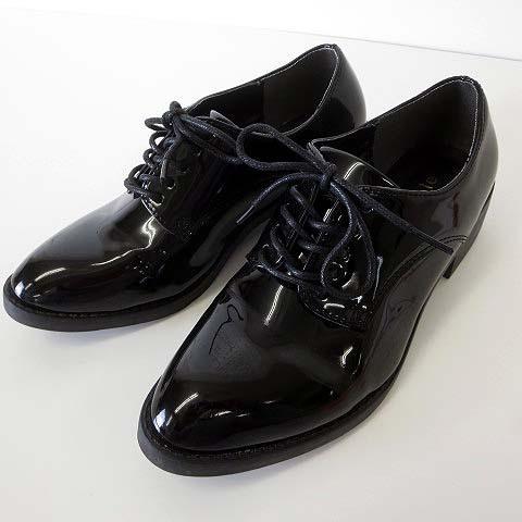 中古 Scramble スクランブル シューズ くつ 靴 レースアップ エナメル M 黒 ブラック 23 0cm レディース ベクトル 古着 068 ブランド古着販売のベクトル 通販 Yahoo ショッピング