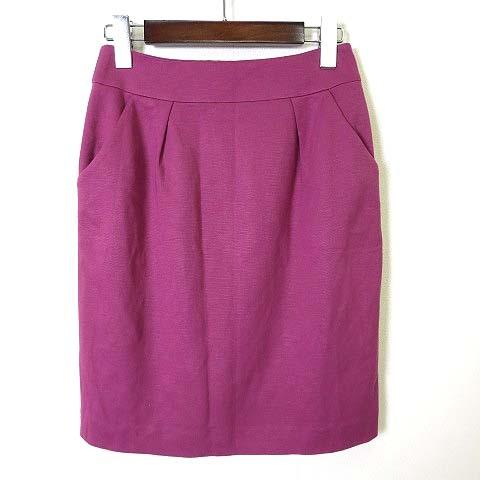 中古 クードシャンス Cdec Coup De Chance スカート ストレッチ フロント タック ひざ丈 S 36 ワインレッド レディース ベクトル 古着 068 ブランド古着販売のベクトル 通販 Yahoo ショッピング