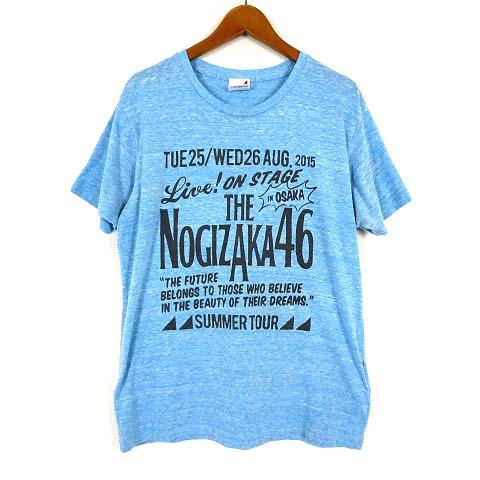 乃木坂46 ツアー Tシャツ 2015 大阪 ロゴ プリント 半袖 M 杢 乃木坂46 ツアー Tシャツ 2015 大阪 ロゴ プリント 半袖 M 杢