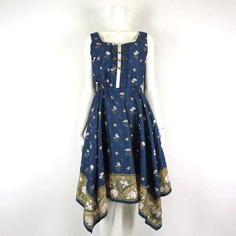 アクシーズファム ミュルーズ染織美術館 コラボ ワンピース イ  