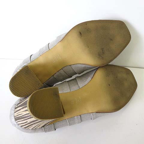 モードエジャコモ　オーク　２３.５cmパンプス　極美品 モードエジャコモ Mode et Jacomo MANU パンプス オープントゥ