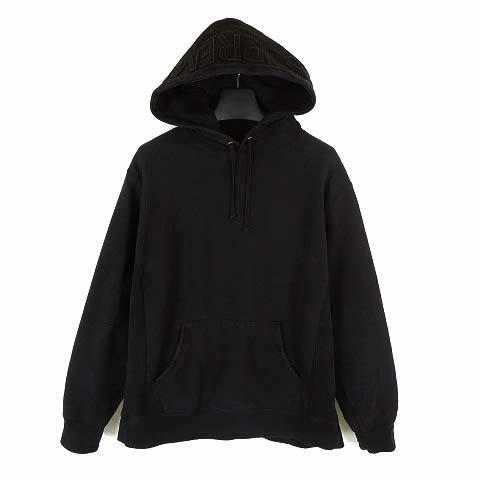 シュプリーム SUPREME 17AW エンボス ロゴ スウェットパーカー 