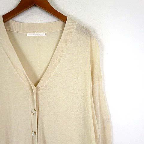 レトロガール RETRO GIRL 麻 タッチ Vネック サマー ニット 