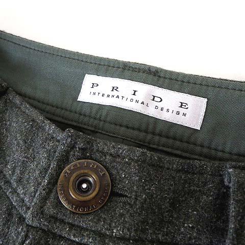 プライドインターナショナルデザイン PRIDE パンツ クロップド カーゴ 