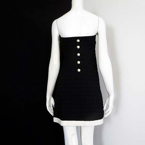 シャネル CHANEL ワンピース ドレスワンピース ワッフル ベアトップ  