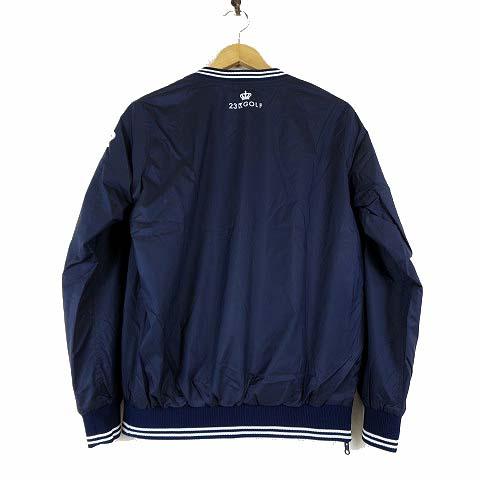 未使用品 23区 ゴルフ GOLF リバーシブル ウインドブレーカー 