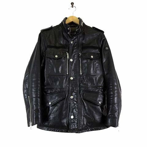 ディーゼル DIESEL レザージャケット ライダース M-65 本革 