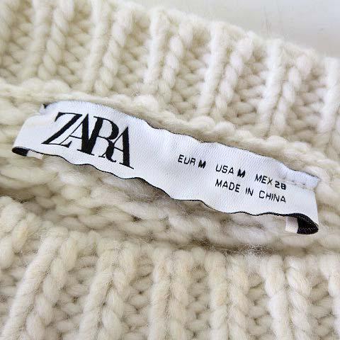 ZARA ザラ ケーブル ニット セーター クロップド ローゲージ ZARA ザラ ケーブル ニット セーター クロップド ローゲージ