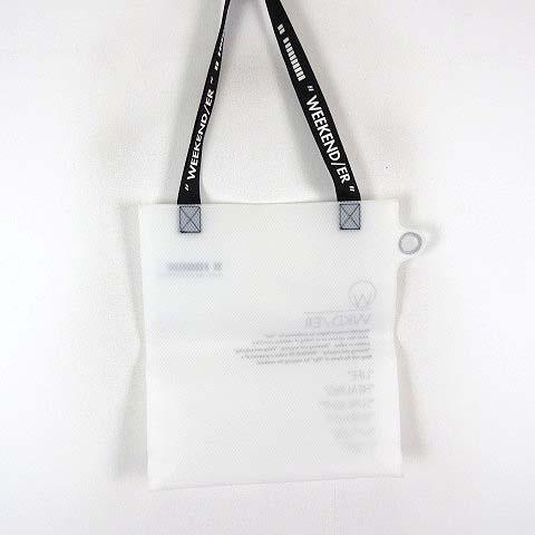 未使用品 WKD/ER ウィークエンダー GHOST-TEX FLAT TOTE トートバッグ  