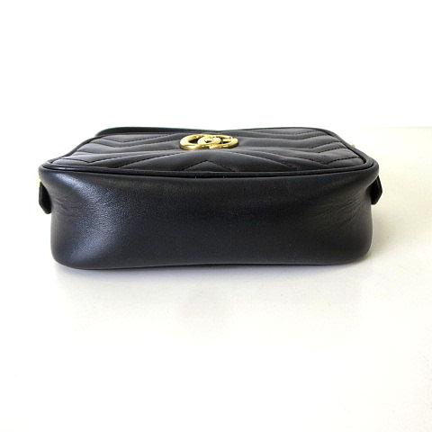 GUCCI（グッチ） バッグ GGマーモント キルティング スモール チェーン