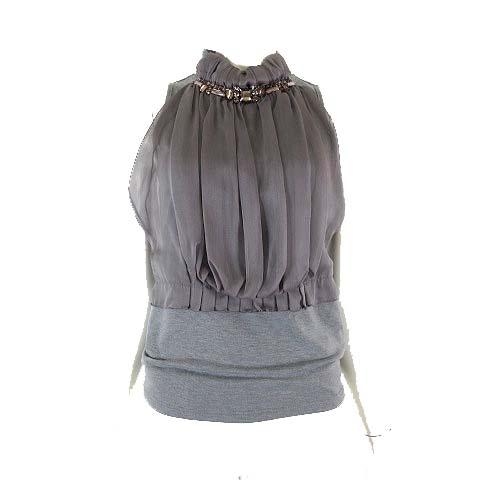 スコットクラブ SCOT CLUB トップス ブラウス カットソー ノースリーブ  