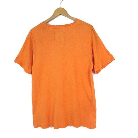 X'tyle エクスタイル Tシャツ Malibu ロゴ クルーネック 半袖 L