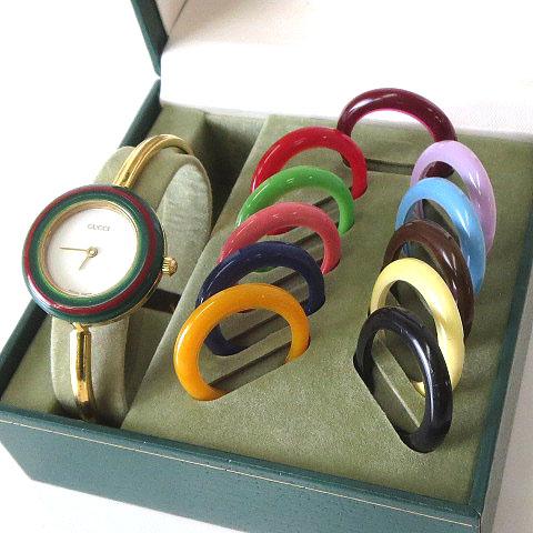 【電池切れ】GUCCI チェンジベゼル 12色 電池切れ】GUCCI チェンジベゼル 12色