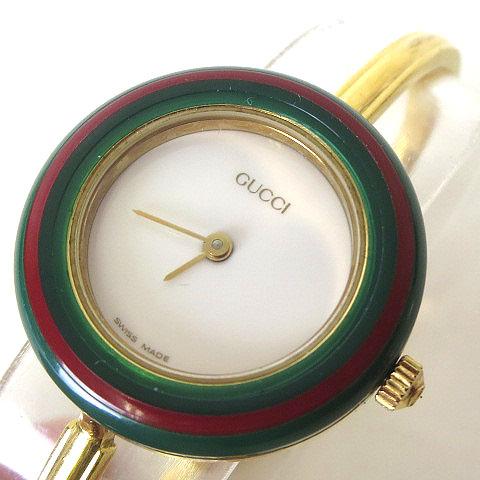 GUCCI グッチ チェンジベゼル シェリーライン 11/12.2 GUCCI（グッチ） 腕時計 チェンジベゼル 12色 11/12.2 シェリーライン