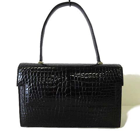 美品☆クロコダイルレザー ハンドバッグ ワンショルダー 武智 タケチ