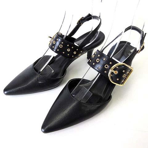 maison special スタッズ ミュール グレイル GRL サンダル ミュール バックストラップ レザー スタッズ