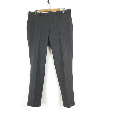 UNIQLO ダークグレー スラックス テーパードパンツ　LL ポケット UNIQLO ダークグレー スラックス テーパードパンツ LL ポケット