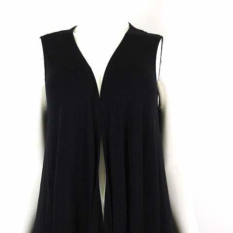 トクコプルミエヴォルレースチュニックカーディガン黒 トクコプルミエ