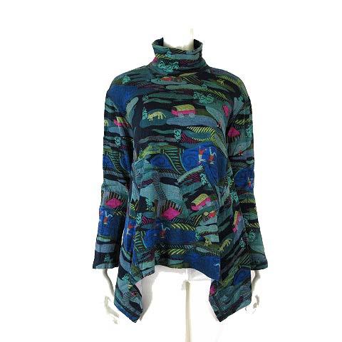 cube-cube 　キューブキューブ　カットソー　チュニック L　センソユニコ センソユニコ美品cube-cube チュニック センソユニコ Cube-cube