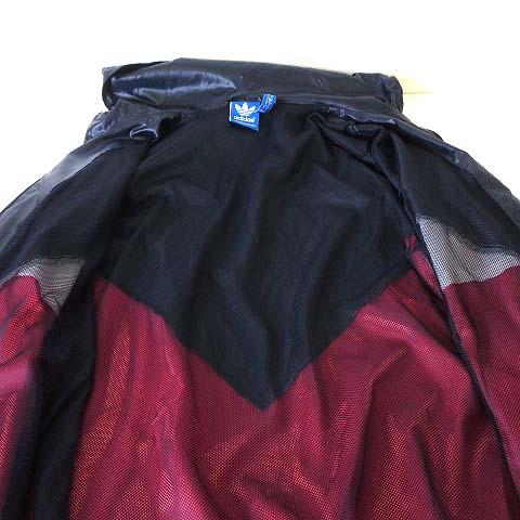adidas アディダス ナイロンジャケット ブルゾン マルチカラー 90s adidasアディダス トレフォイル ロゴ刺繍 マルチカラー