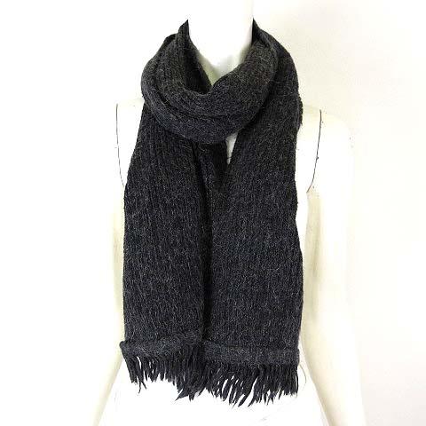 lounge WRAY チャコールグレー ストール LOUNGE WRAY PREMIUM WOOL