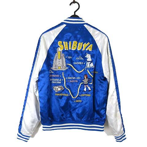 ヴァンキッシュ VANQUISH スカジャン リバーシブル MA-1 ハチ公