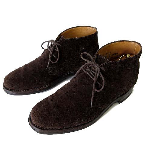 Crockett&Jones チャッカブーツ CHILTERN スエード 8E