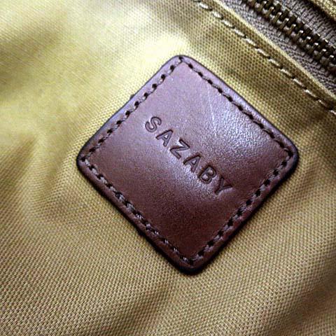 SAZABY（サザビー） バッグ オール レザー メッシュ 編み込み トート