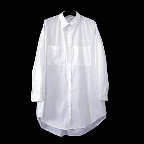 PARADISO PRIVATO イタリア製 ロングブラウス チュニック シャツ