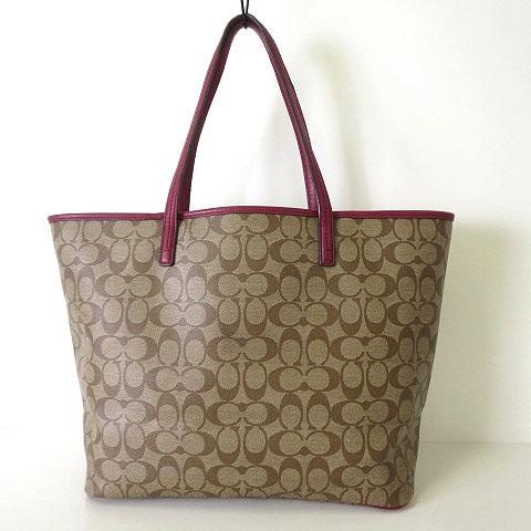 COACH シグネチャー ハンドバッグ ブラウン COACH（コーチ） バッグ トートバッグ シグネチャー パークメトロ